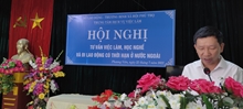 Hội nghị tư vấn việc làm, học nghề và đi làm việc có thời hạn tại nước ngoài