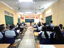 Hội nghị tư vấn tại Trường THPT Hiền Đa, Cẩm Khê, Phú Thọ