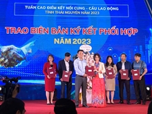 Tuần cao điểm kết nối cung - cầu lao động tỉnh Thái Nguyên 2023