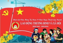 NHIỆT LIỆT CHÀO MỪNG KỶ NIỆM 79 NĂM NGÀY THÀNH LẬP NGÀNH LAO ĐỘNG - THƯƠNG BINH VÀ XÃ HỘI 28 08 1945 - 28 08 2024